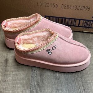 UGG Blush Pink Cozy Slip-Ons